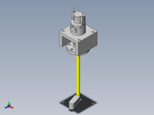 使用夹紧动作的定位机构