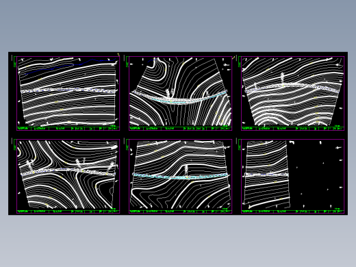 全长3.8KM双车道山岭重丘区二级公路（计算书64页，CAD图）