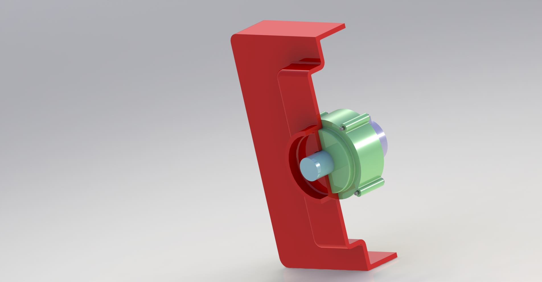 循环阀齿轮箱3D数模图纸 STEP格式