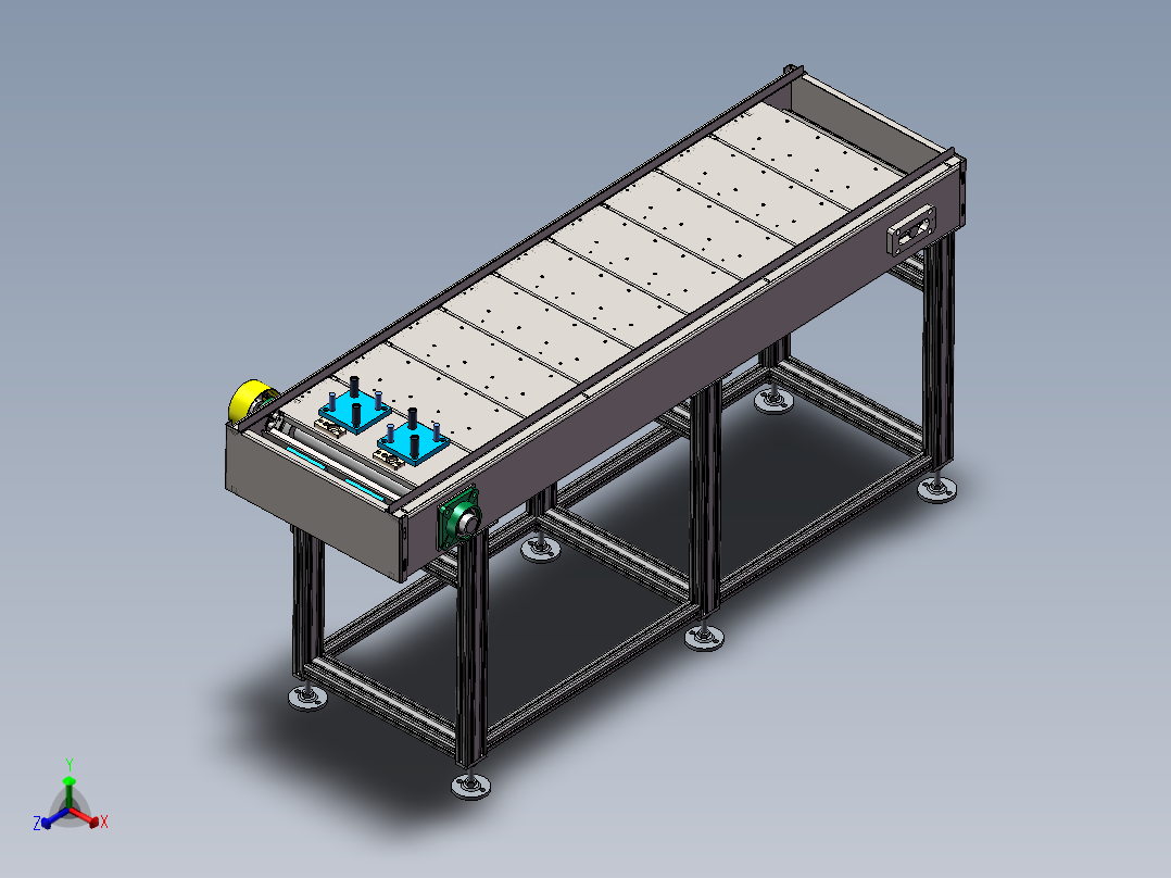 B61-链条带 治具输送线