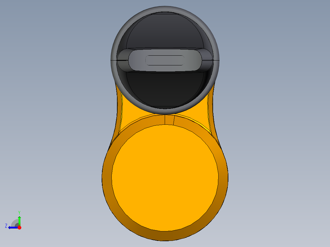 电子点烟+烟嘴右视图