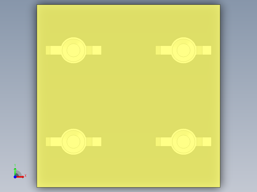 LED_L-875-4_Yellow_10x10mm前视图