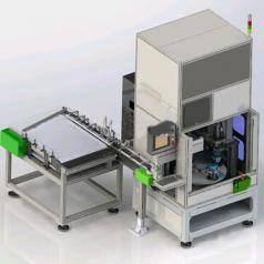 全自动轮毂轴承、卡簧上料压装设备非标自动化设备3D图纸设计缩略图