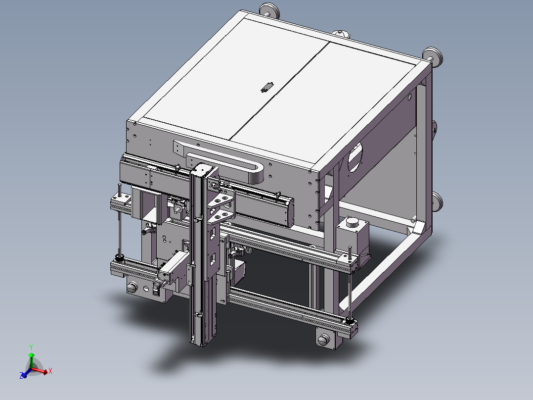两台简单的锁螺丝机