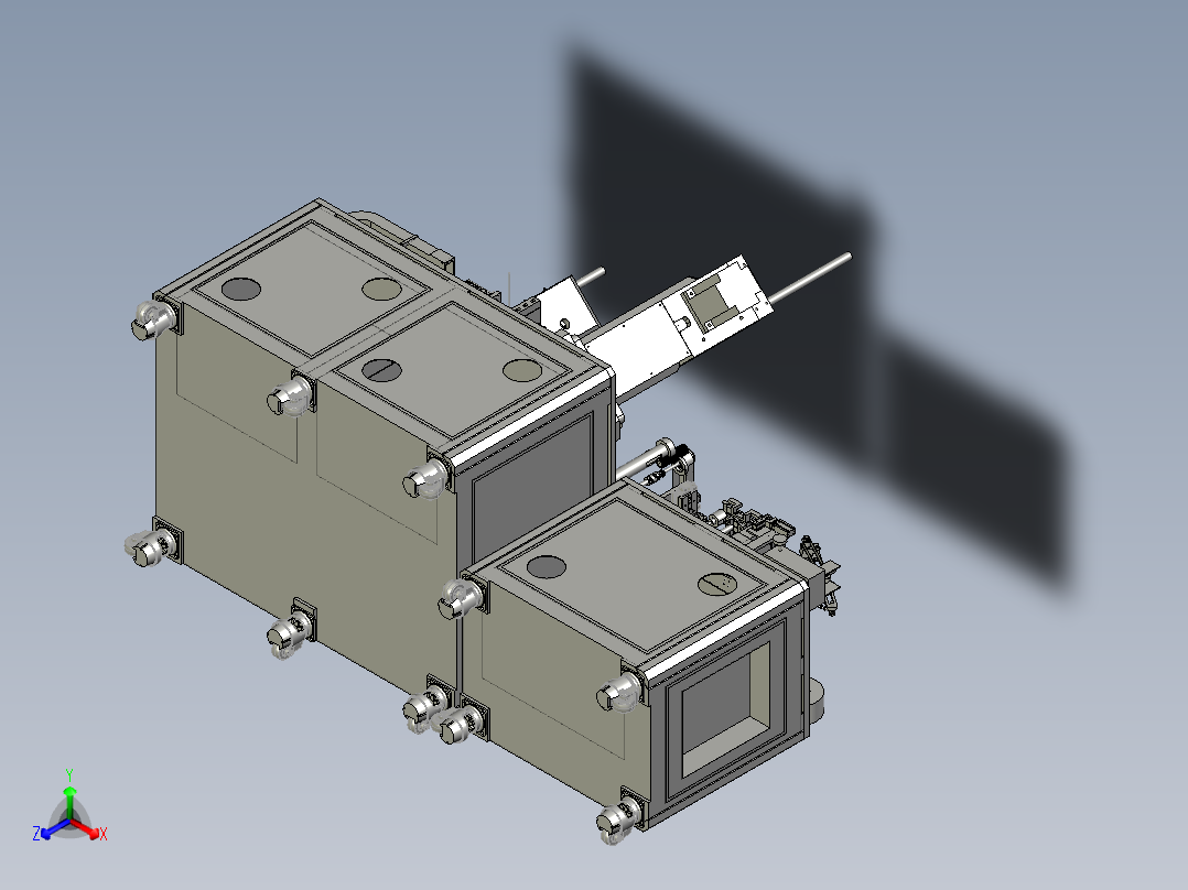 伺服双头剥线打端糖锡端子机