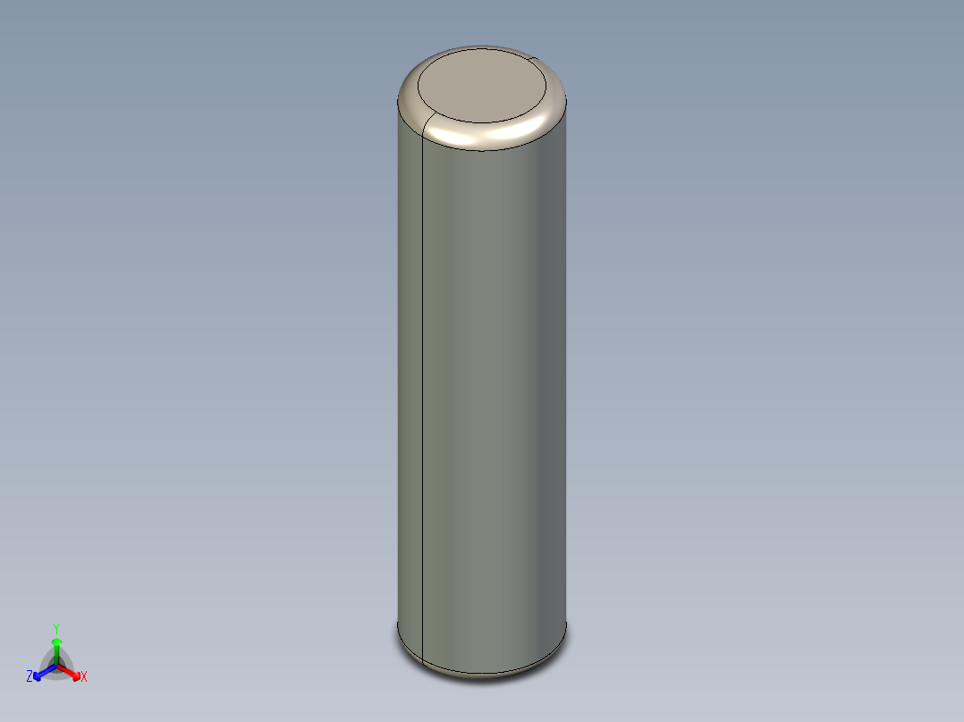 紧固件-IGES 0.2500 Alignment Dowel
