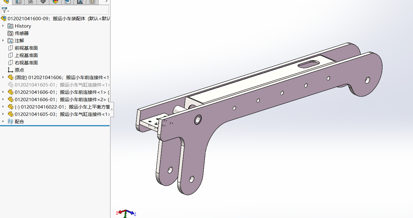搬运玻璃助力车