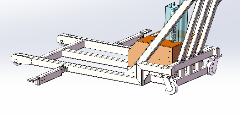 搬运玻璃助力车