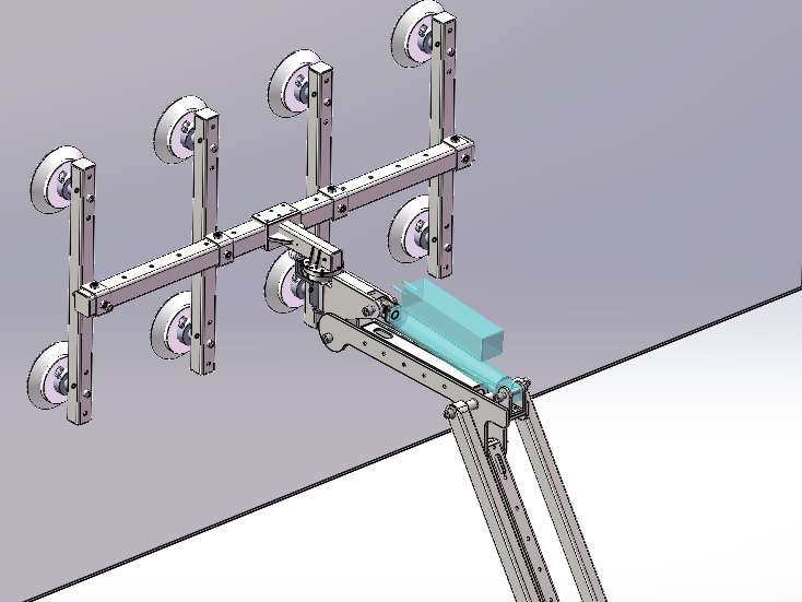 搬运玻璃助力车