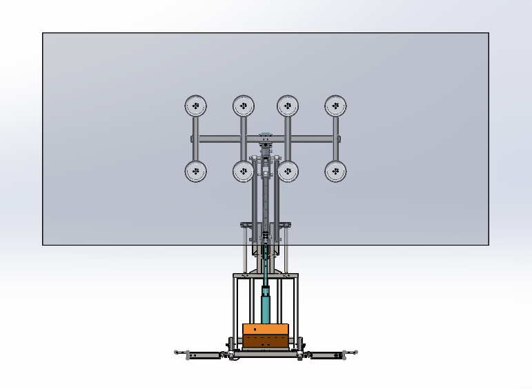 搬运玻璃助力车
