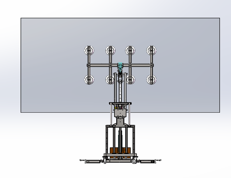 搬运玻璃助力车