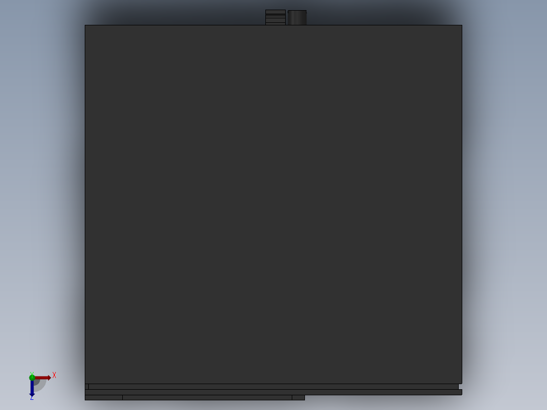 OPTIPLEX3090戴尔主机俯视图