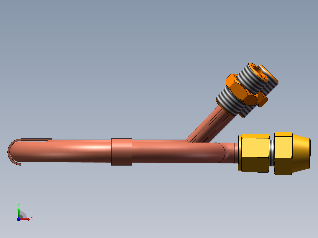 高频加热模块前视图