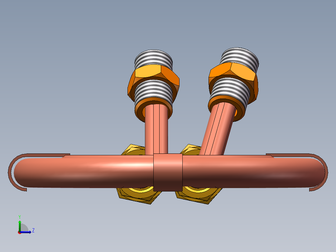 高频加热模块左视图