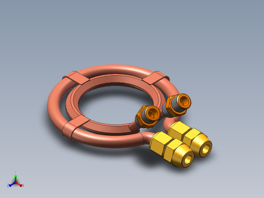 高频加热模块正等轴测缩略图