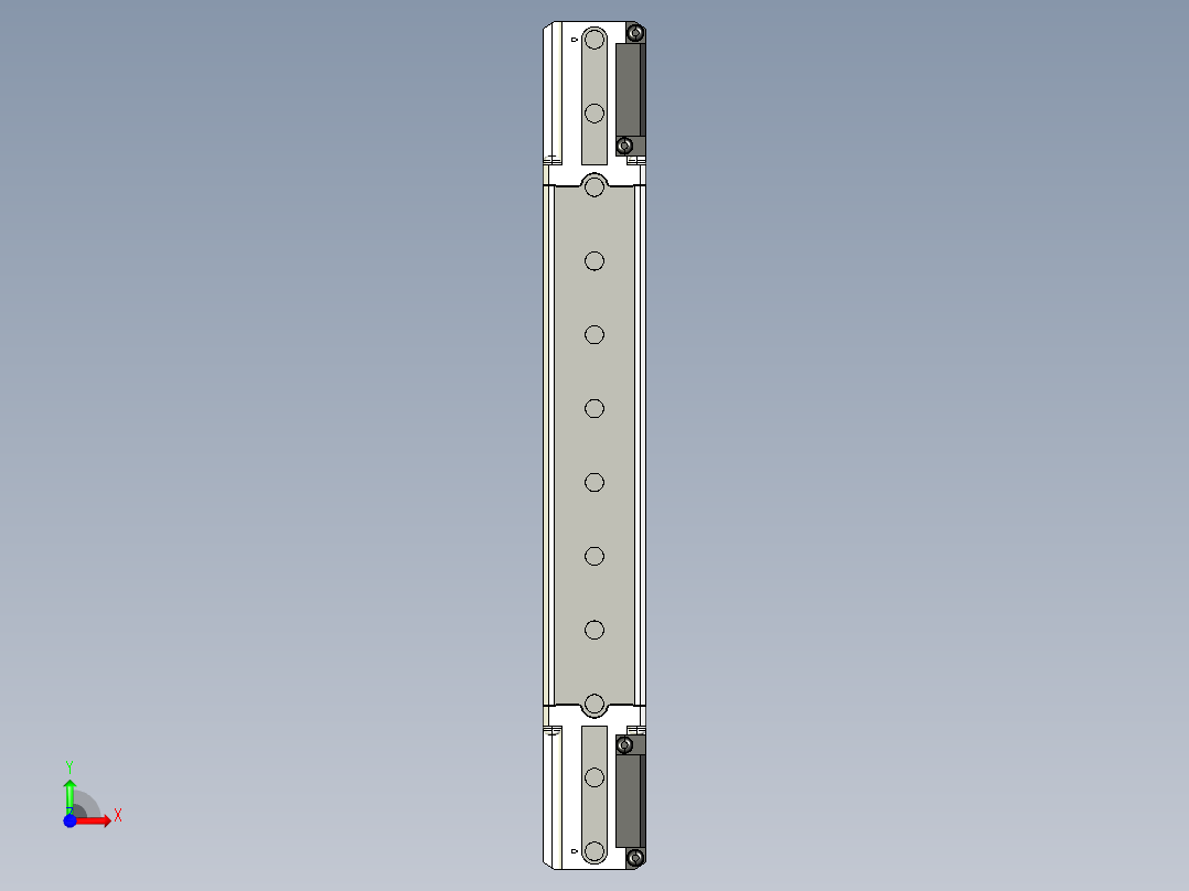 基恩士SL-V12H(S)_T_kc图纸模型前视图