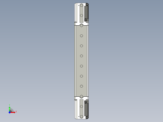 基恩士SL-V12H(S)_T_kc图纸模型前视缩略图