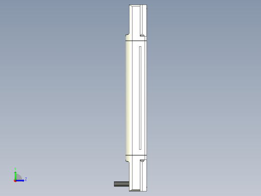 基恩士SL-V12H(S)_T_kc图纸模型左视缩略图
