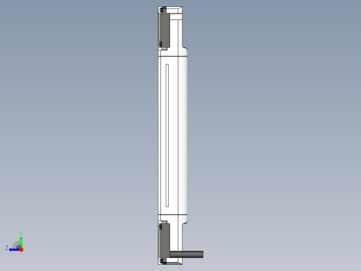 基恩士SL-V12H(S)_T_kc图纸模型右视缩略图