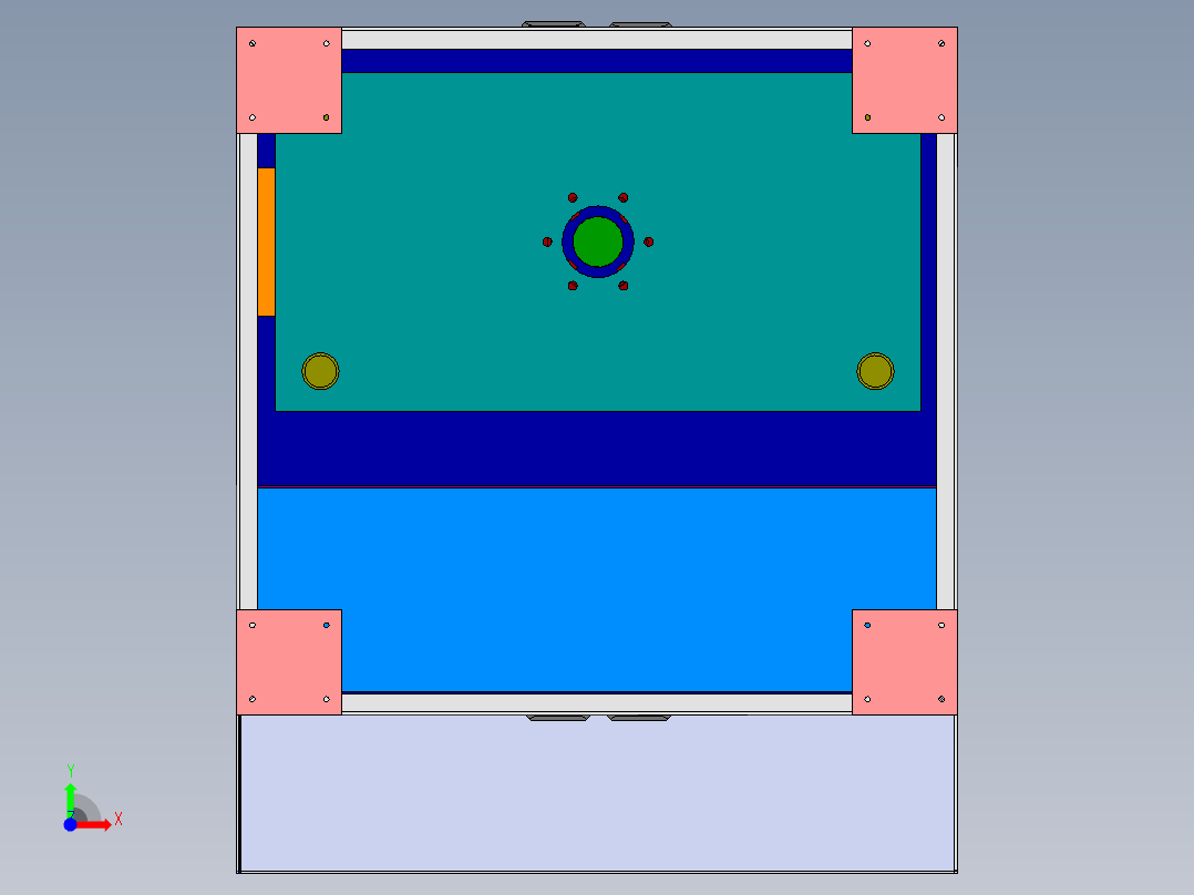 自动模切设备sw17可编辑前视图