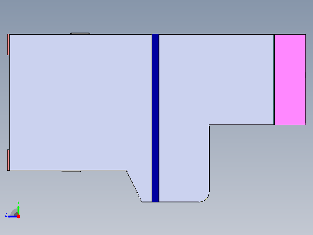 自动模切设备sw17可编辑右视图
