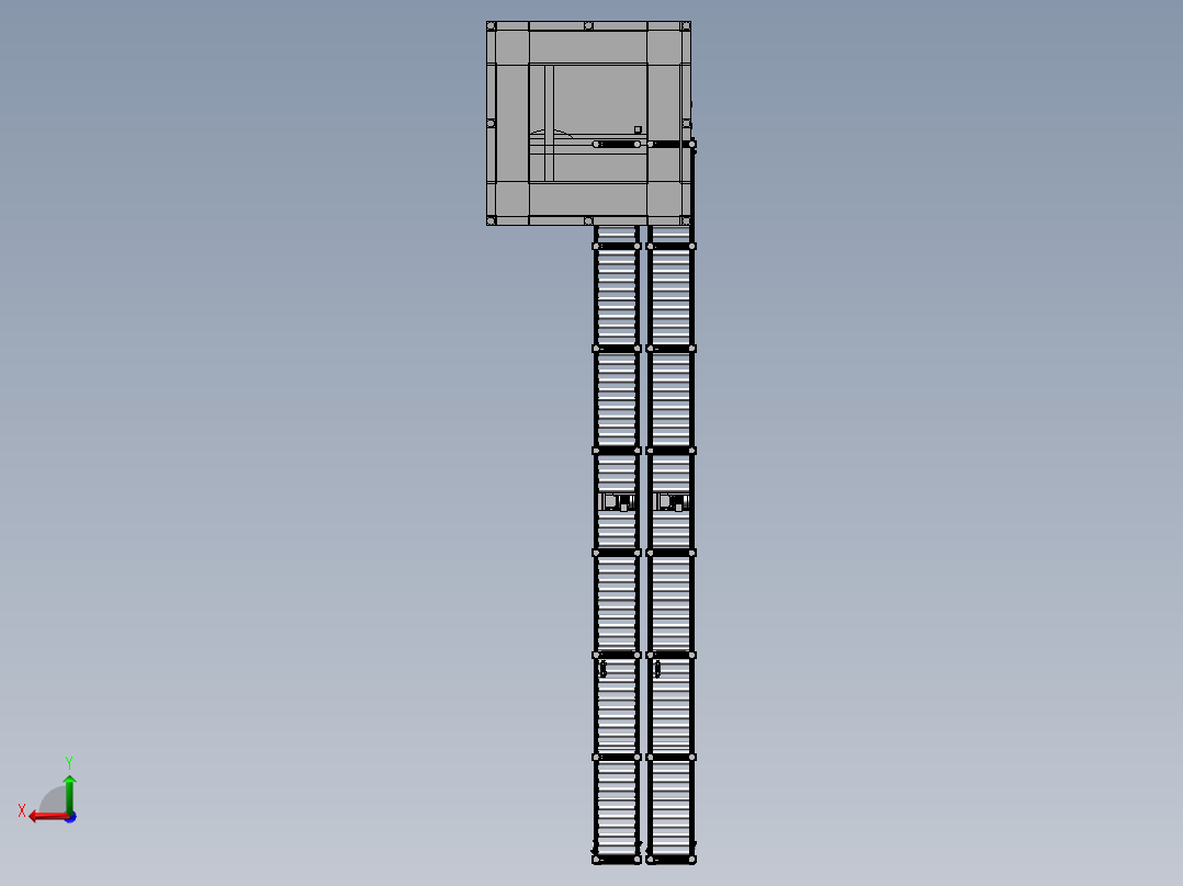 虹吸与滚筒式搅拌分转设备sw17后视图