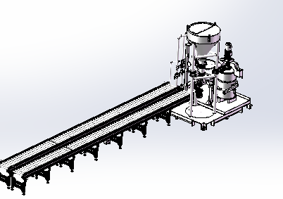 虹吸与滚筒式搅拌分转设备sw17