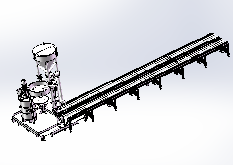 虹吸与滚筒式搅拌分转设备sw17