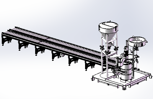虹吸与滚筒式搅拌分转设备sw17