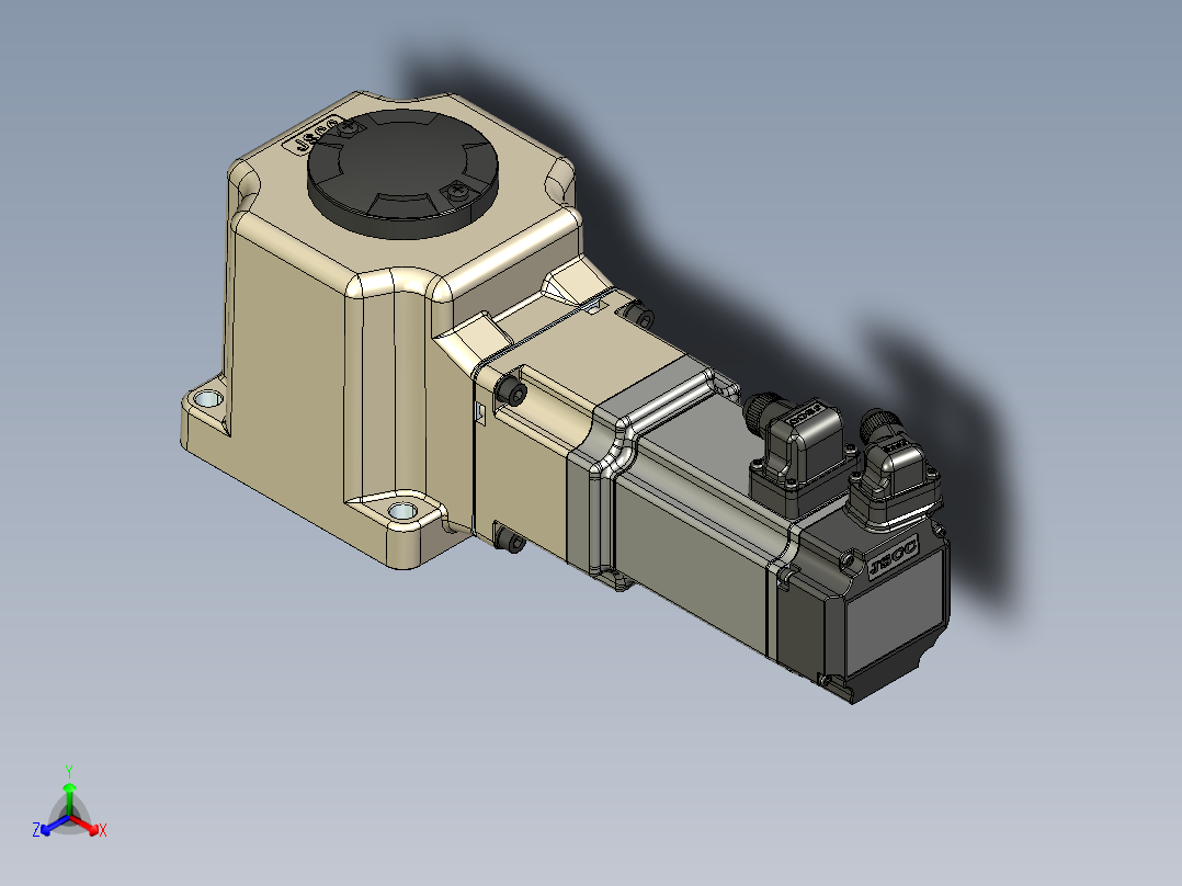 -MG直角法兰伺服减速电机110mrf1