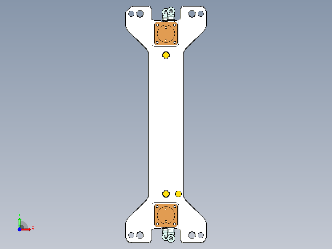 UX260 HINGE CAP L  CNC1-20200306前视图
