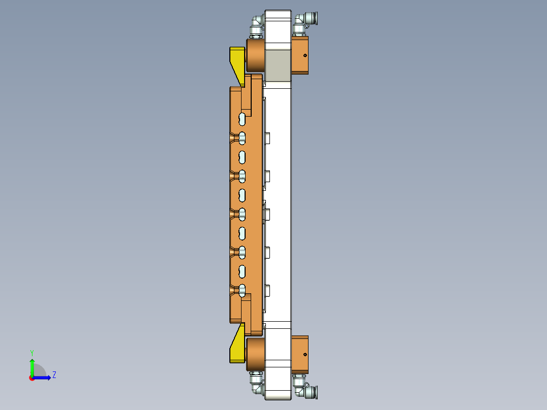 UX260 HINGE CAP L  CNC1-20200306左视图