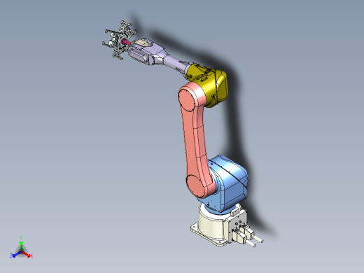 机器人三工位抱具设计