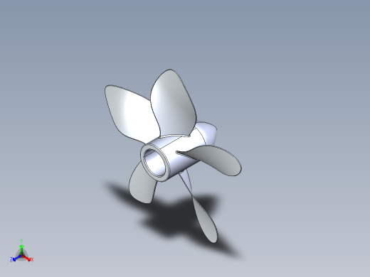 螺旋桨(82)正等轴测缩略图