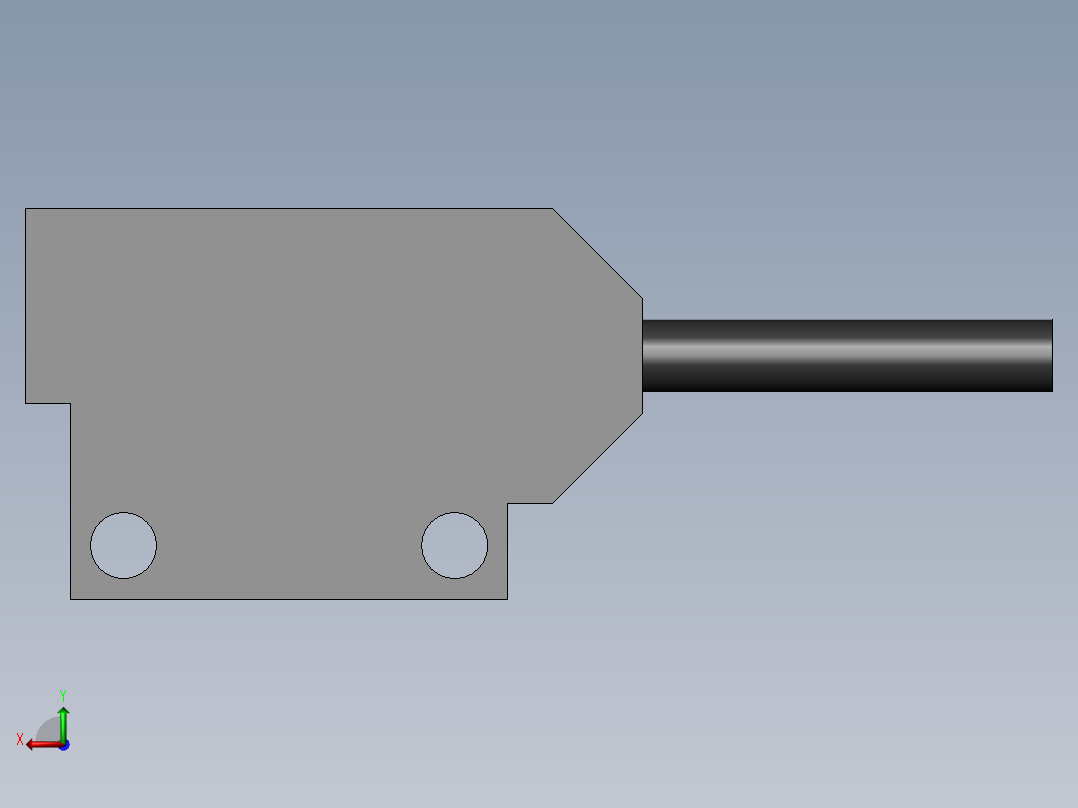 松下EX-14A感应器后视图