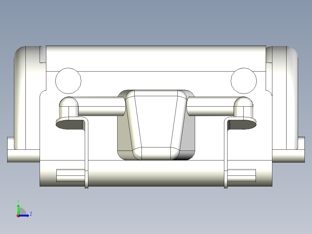 B3003365-电动轮椅左视图