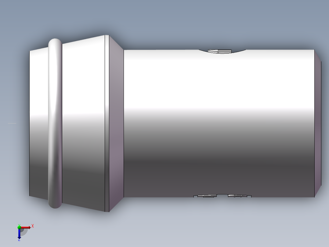 90度焊接接头、SKA25X4俯视图