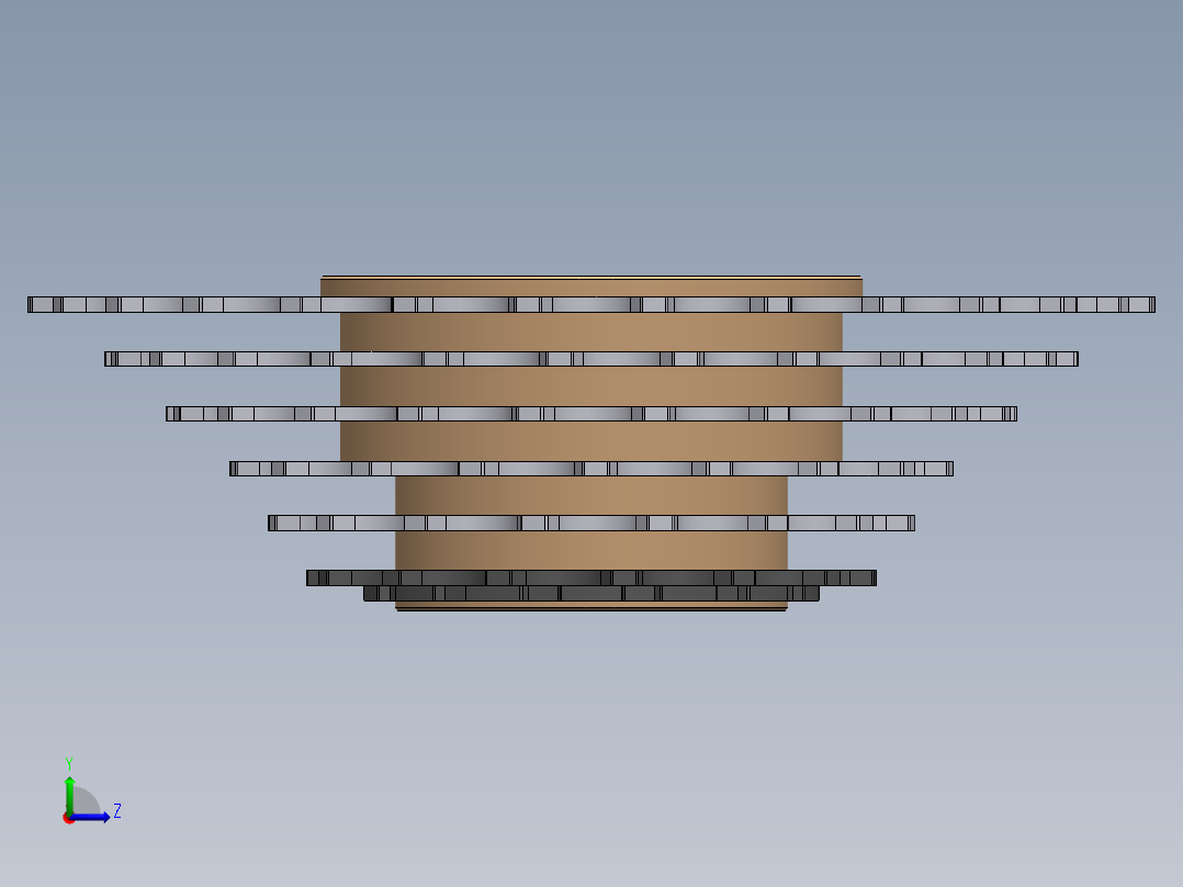A0002561-自行车6速自由轮左视图