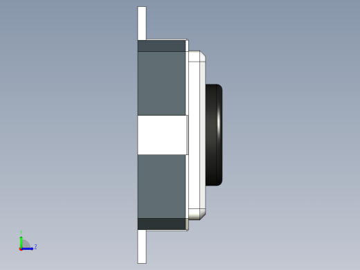 按钮3X3X1,5毫米左视缩略图