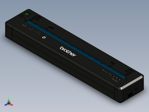 打印机(2)正等轴测缩略图