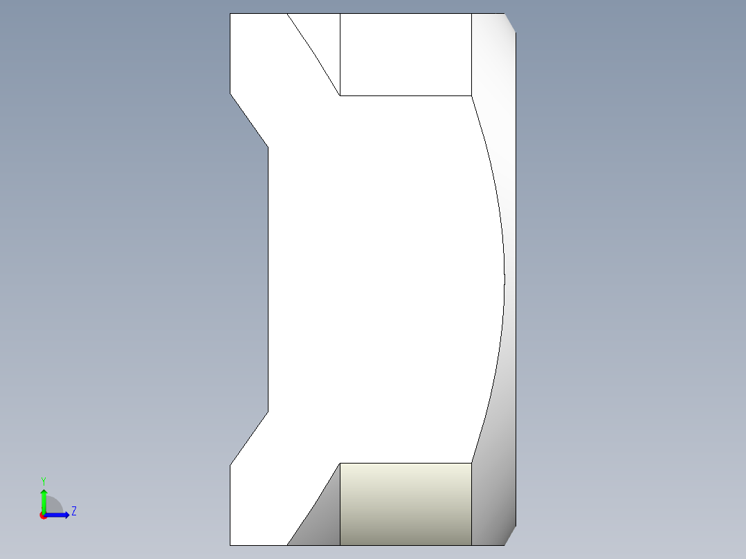 B2005205-焊接螺母 M8左视图