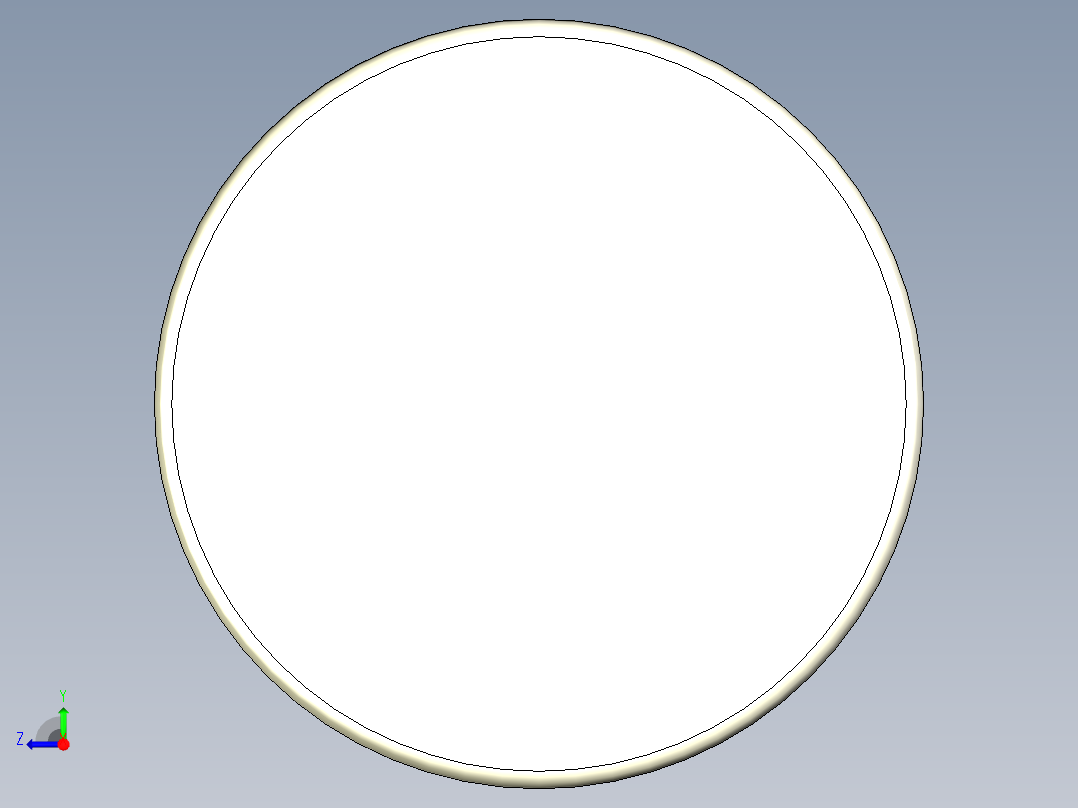 乐器（竹笛）右视图