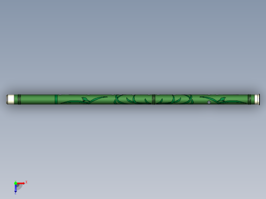 乐器（竹笛）俯视缩略图