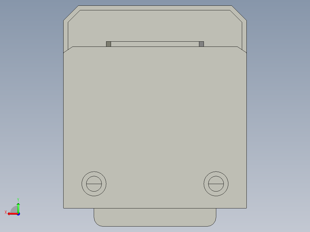 TCD-60封闭直接式后视图