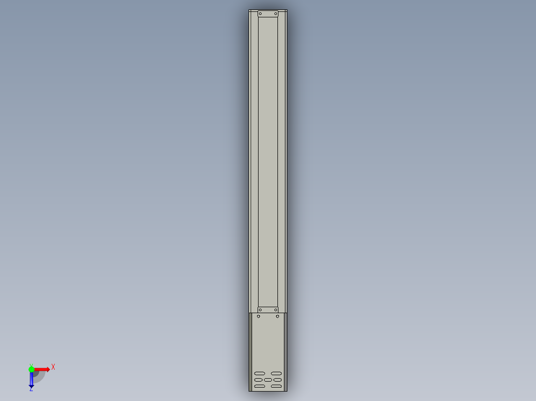 TCD-60封闭直接式俯视图