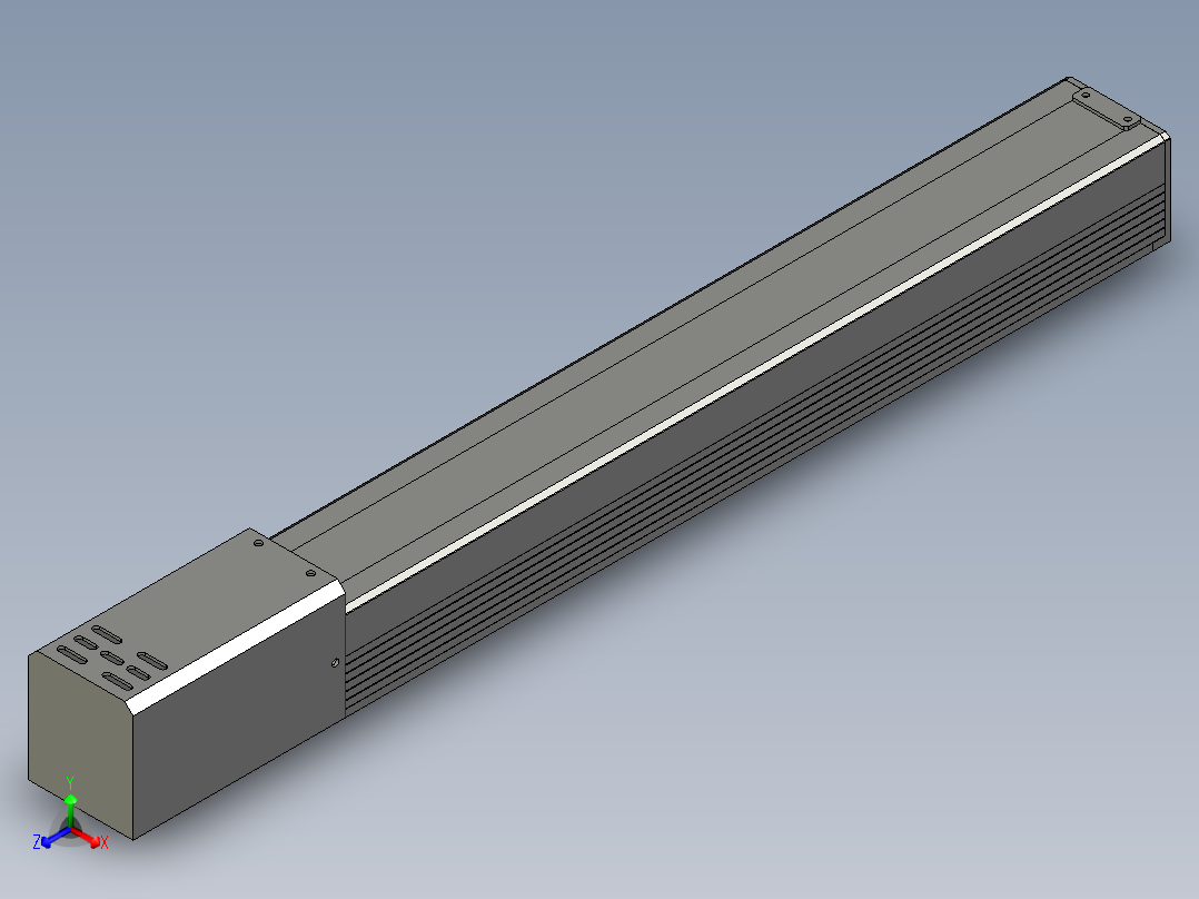 TCD-60封闭直接式正等轴测图