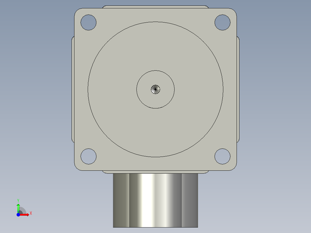 电机HG-KR23JGRX前视图