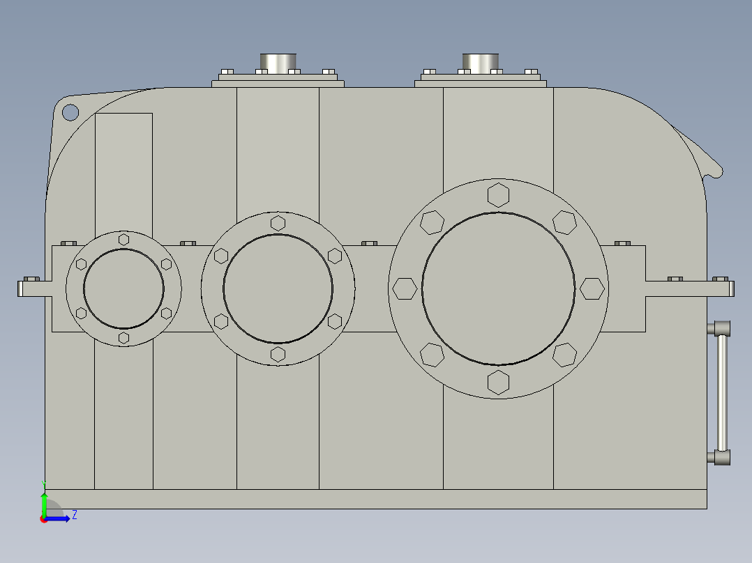 QJR-D主体副左视图