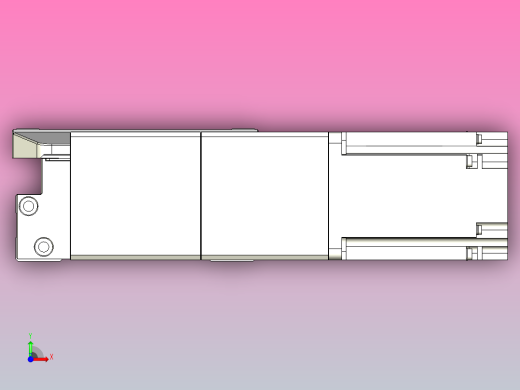 机器人皮带驱动直线轴TPA-GCB-150-P80-L650-DL-M75-N3前视缩略图
