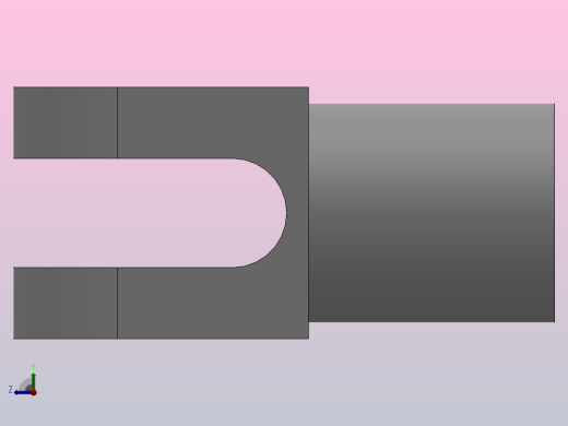 叉连接件[QGA125]气缸附件右视缩略图